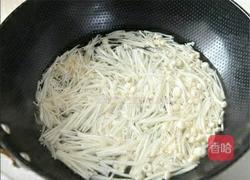 金针炒肥牛的做法图解3