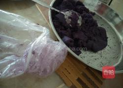 蛋饼肉馅紫薯包饭的做法图解7