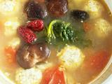番茄炖豆腐丸子汤