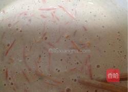 胡萝卜鸡蛋饼的做法图解3