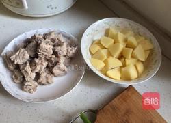 土豆烧排骨的做法图解4
