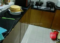 粉玫瑰红樱桃奶油蛋糕的做法图解2