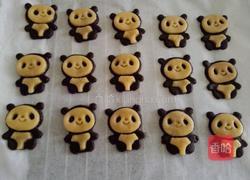 可可熊猫小曲奇的做法图解1