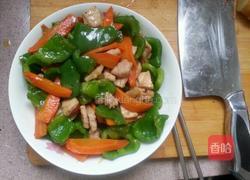 青椒炒肉的做法图解4