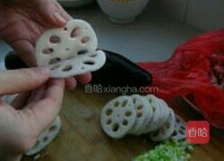 香煎藕饼的做法图解2