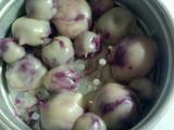 紫薯糯米团子