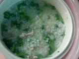 青菜瘦肉粥