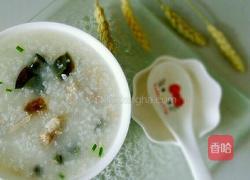 皮蛋瘦肉粥的做法图解7