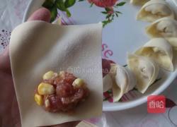 甜玉米鲜肉馄炖（简单版）的做法图解5