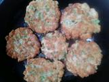 缸豆肉末饼