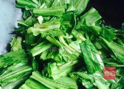清炒油麦菜的做法图解4