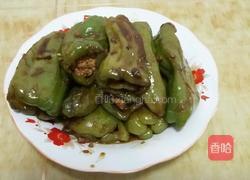 虎皮肉末青椒的做法图解5