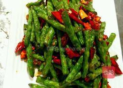 干煸四季豆的做法图解6