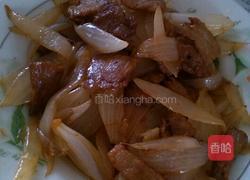 洋葱炒肉的做法图解4