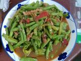 豆角肉丝