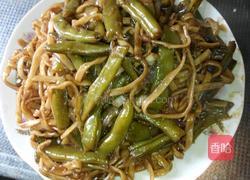 老北京素焖扁豆面（二人量）的做法图解10