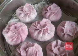 紫薯香菇茄子蒸包的做法图解10