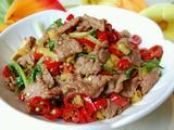 滑炒牛肉