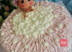 泡泡浴芭比娃娃蛋糕的做法图解13