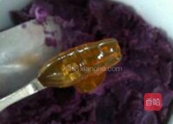 紫薯西米卷的做法图解3