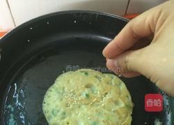 香葱豆渣鸡蛋饼的做法图解5