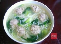 清汤圆子面的做法图解5