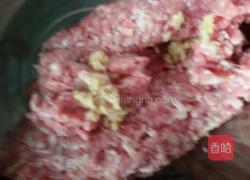 猪肉青椒馅的饺子的做法图解2
