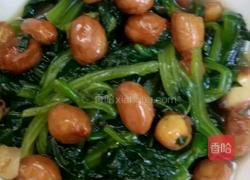 老醋花生拌菠菜的做法图解8