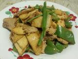 茭白炒肉