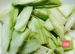 炒丝瓜的做法图解2