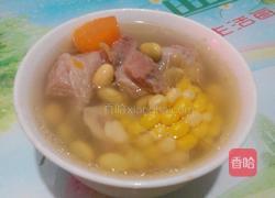玉米毛豆骨头汤的做法图解5