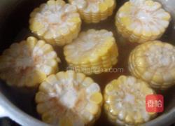玉米毛豆骨头汤的做法图解4