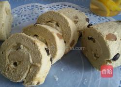 密豆绿茶蛋糕卷的做法图解20