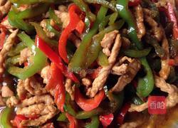 肉丝炒辣椒的做法图解9