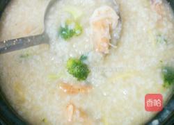 鲜虾粥（简易版）的做法图解5