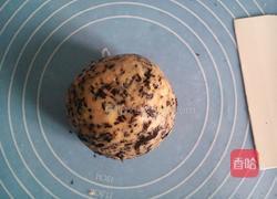 黑芝麻紫菜饼干的做法图解6