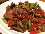 小炒黄牛肉