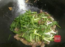 葱炒牛肉的做法图解4
