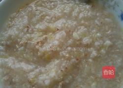 白菜瘦肉粥的做法图解5
