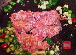 榨菜丝炒肉末的做法图解4