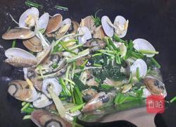 紫苏炒花甲的做法图解9