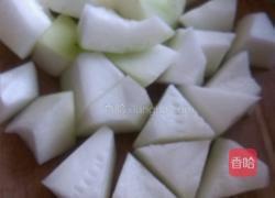 冬瓜烧牛肉丸的做法图解2