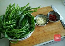 蒜香空心菜的做法图解1