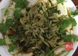 香辣黄瓜丝拌豆腐的做法图解10