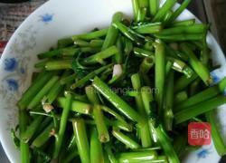 炒空心菜的做法图解4