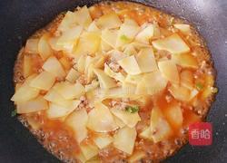 番茄酱肉沫炒土豆片的做法图解7