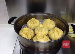 玉米发面素包的做法图解11