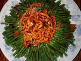 肉丝拌豇豆