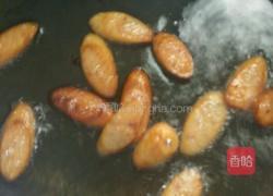 香菇包介炒火腿的做法图解4