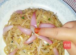 银芽鸡蛋炒饼的做法图解7